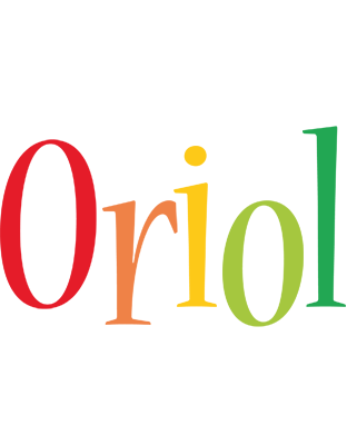 Oriol birthday logo
