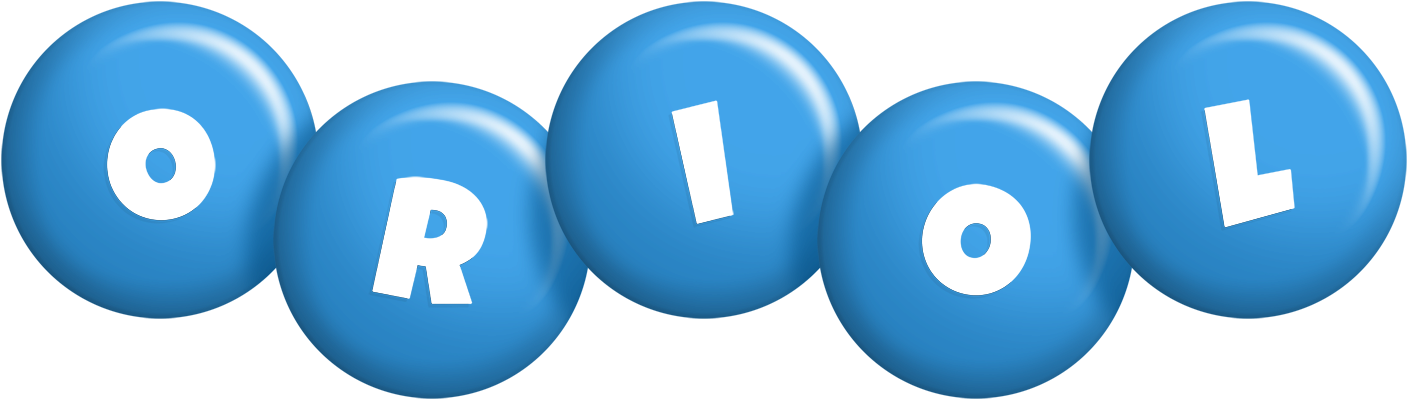Oriol candy-blue logo