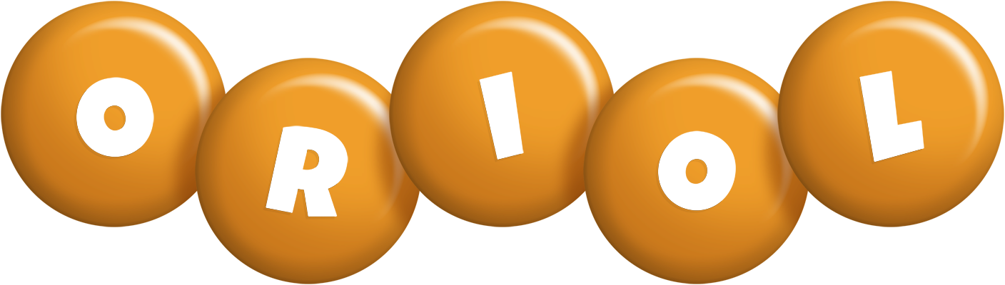 Oriol candy-orange logo