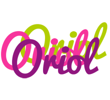 Oriol flowers logo