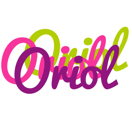 Oriol flowers logo