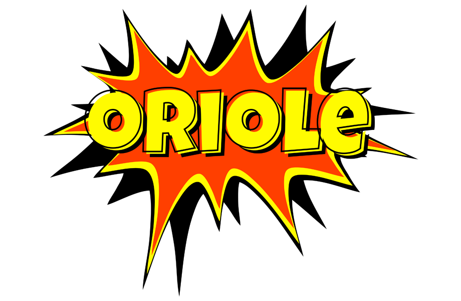 Oriole bazinga logo