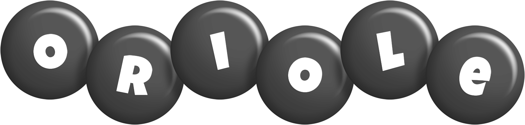 Oriole candy-black logo