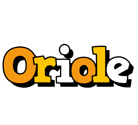 Oriole cartoon logo