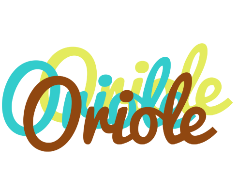 Oriole cupcake logo