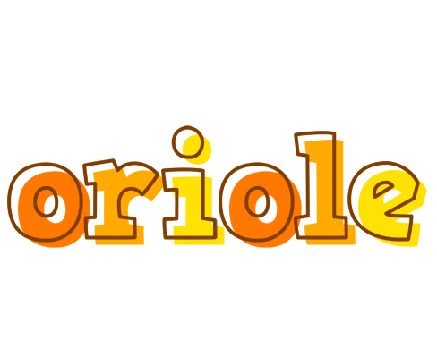 Oriole desert logo