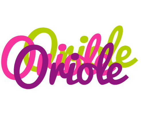 Oriole flowers logo
