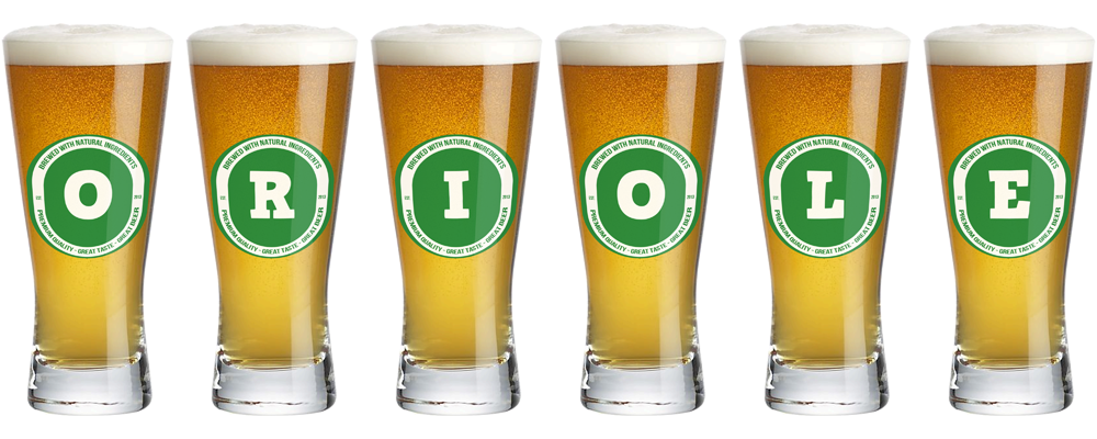 Oriole lager logo