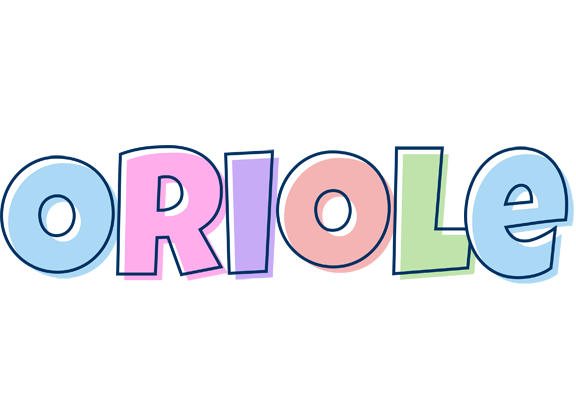 Oriole pastel logo