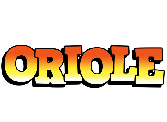 Oriole sunset logo