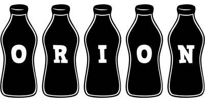Orion bottle logo