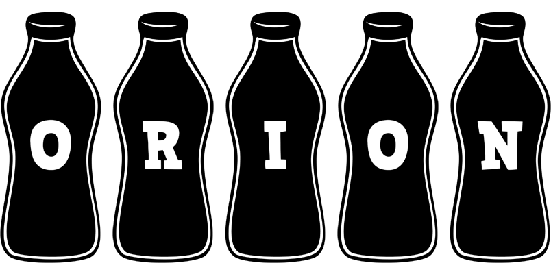 Orion bottle logo