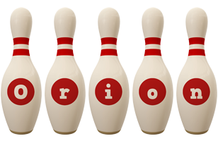 Orion bowling-pin logo