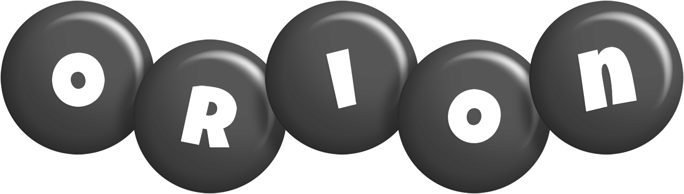 Orion candy-black logo
