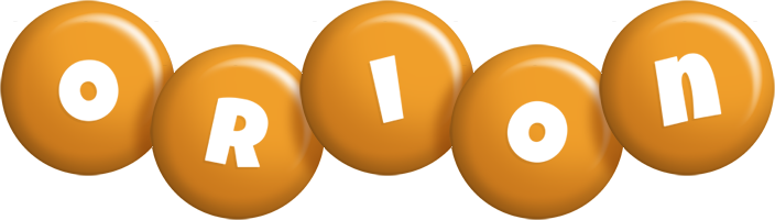 Orion candy-orange logo