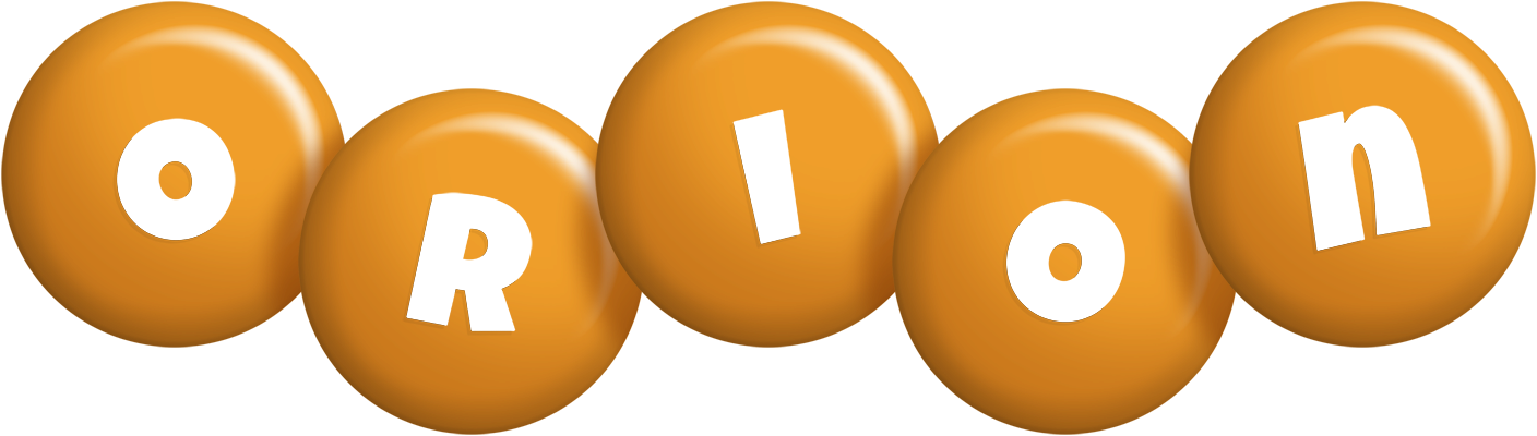 Orion candy-orange logo