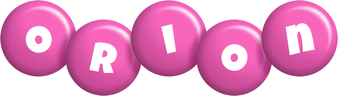 Orion candy-pink logo
