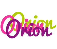 Orion flowers logo