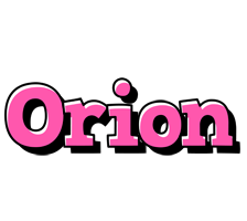 Orion girlish logo