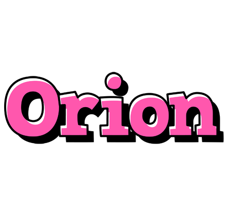 Orion girlish logo