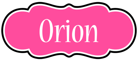 Orion invitation logo