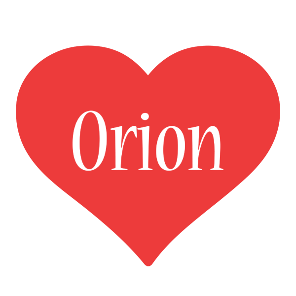 Orion love logo