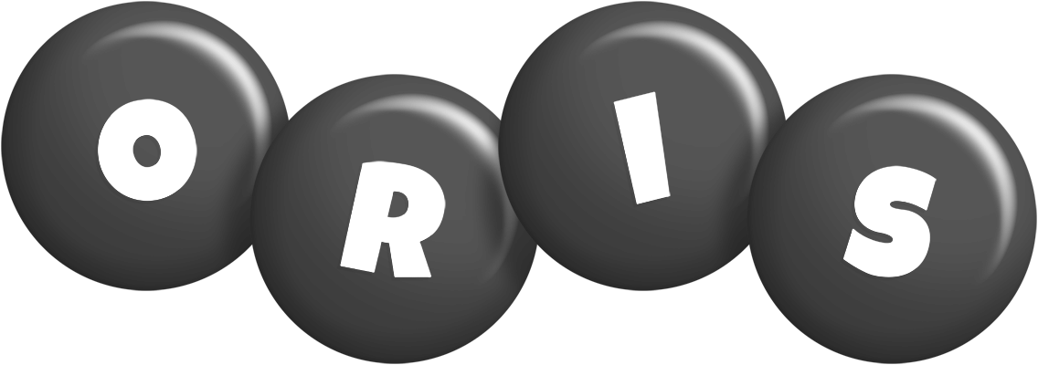 Oris candy-black logo