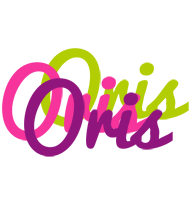 Oris flowers logo