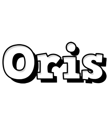 Oris snowing logo