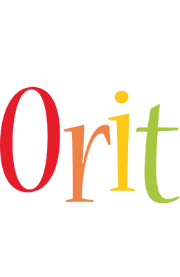Orit birthday logo