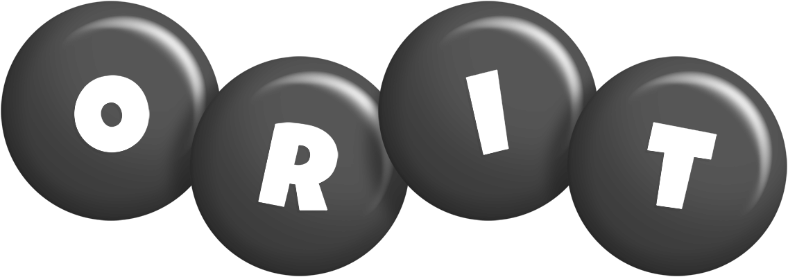 Orit candy-black logo
