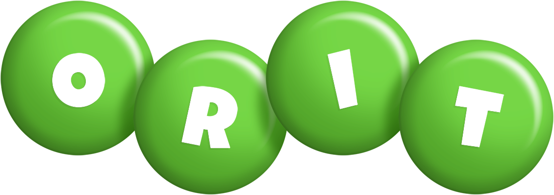 Orit candy-green logo