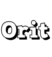 Orit snowing logo