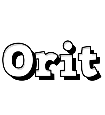 Orit snowing logo