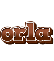 Orla brownie logo