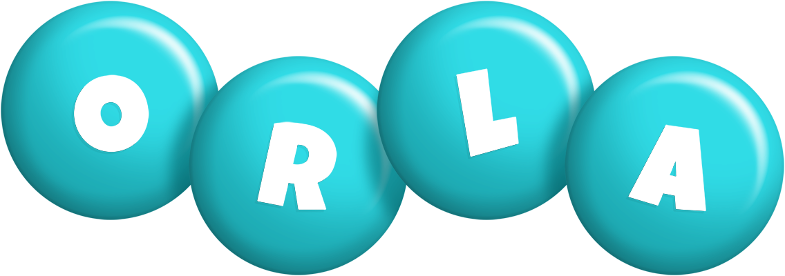 Orla candy-azur logo