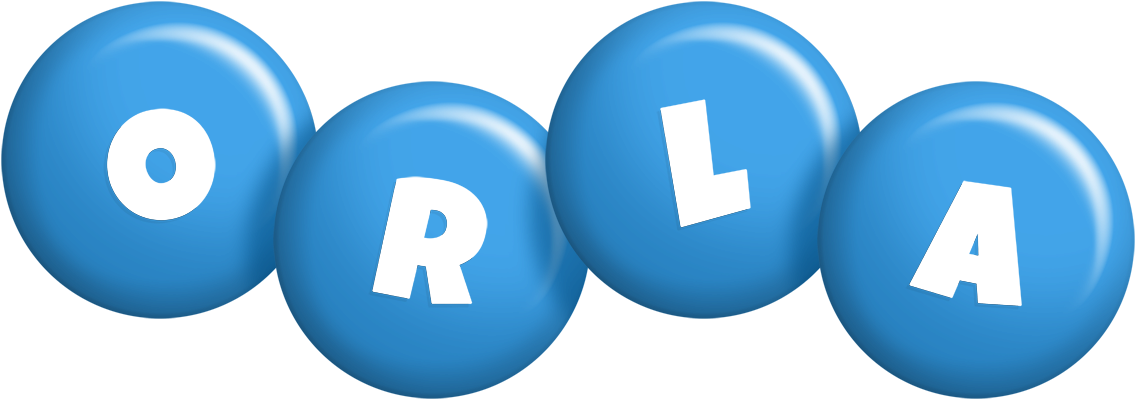 Orla candy-blue logo
