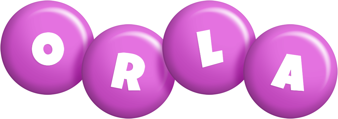 Orla candy-purple logo