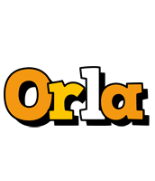 Orla cartoon logo