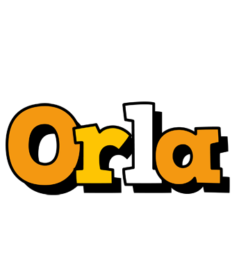 Orla cartoon logo