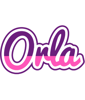 Orla cheerful logo