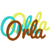 Orla cupcake logo