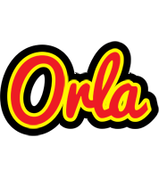 Orla fireman logo