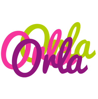 Orla flowers logo
