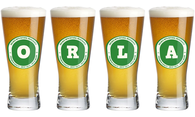 Orla lager logo