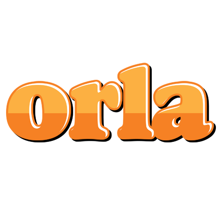 Orla orange logo