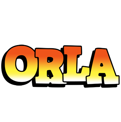 Orla sunset logo
