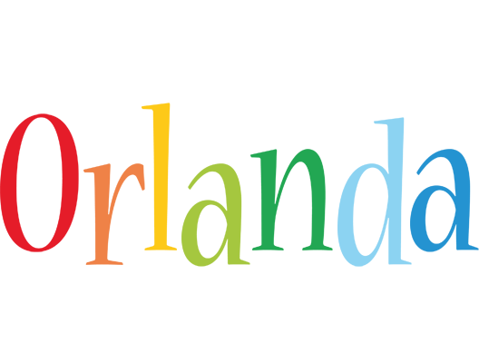 Orlanda birthday logo
