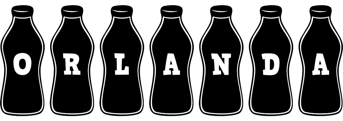 Orlanda bottle logo