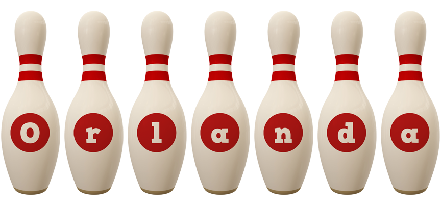 Orlanda bowling-pin logo